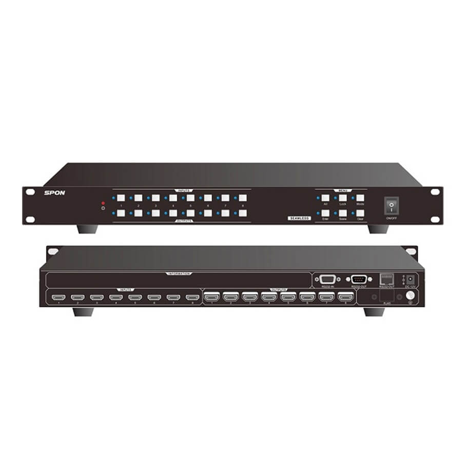 Matrix HDMI 8 vào 8 ra SPON LCS-8008HT